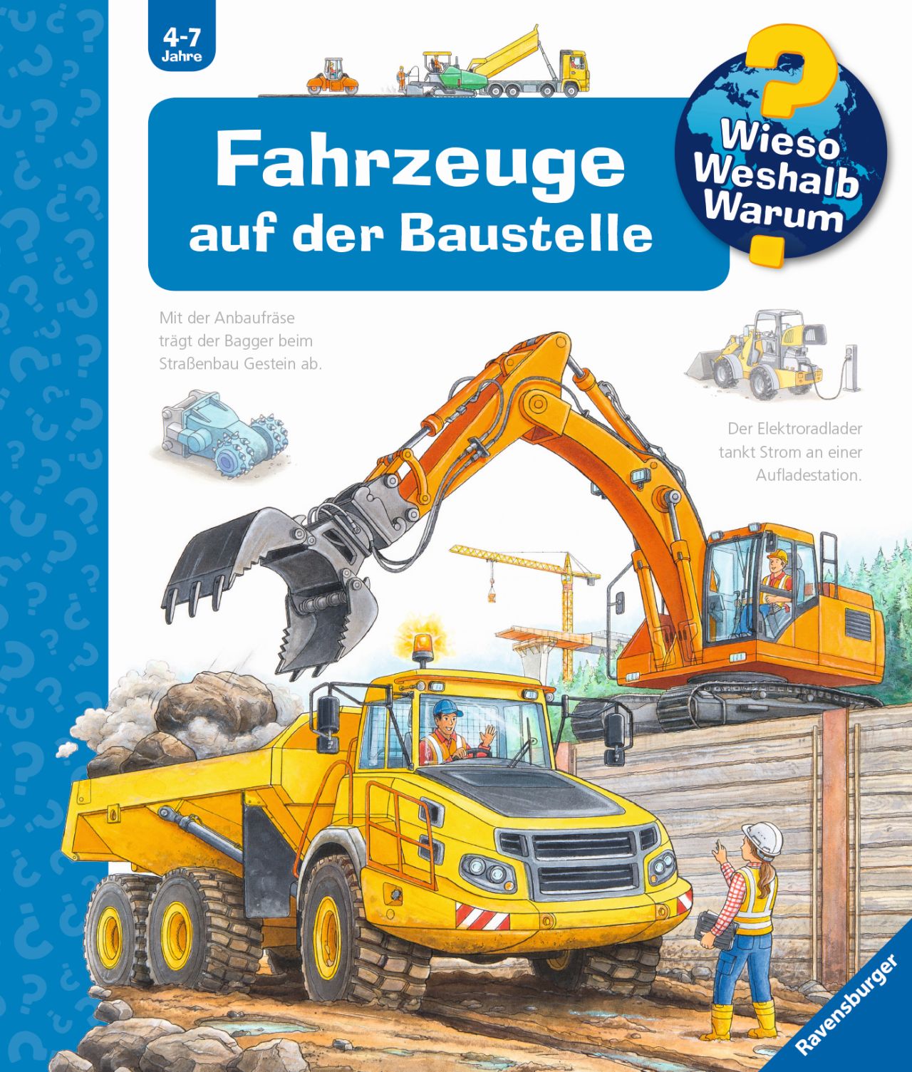 Fahrzeuge auf der Baustelle