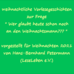 Glauben an den Weihnachtsmann??