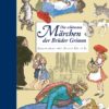 Titelseite des Buchs: verschiedene Zeichnungen zeigen Szenen aus Märchen.